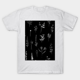 Black Wildflowers T-Shirt